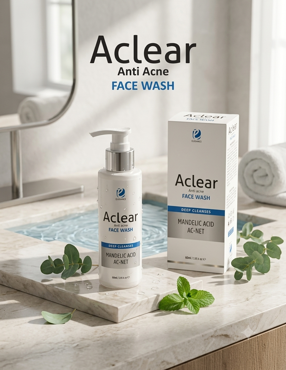Aclear Anti Acne Face Wash – Oil Control & Clear Skin
