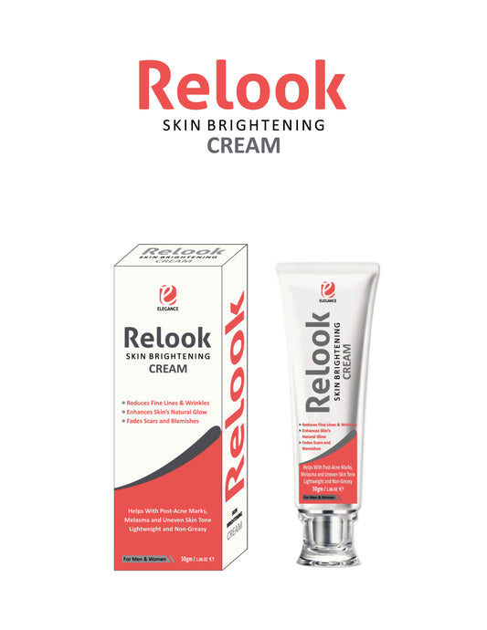 relook cream for uneven skin tone texture