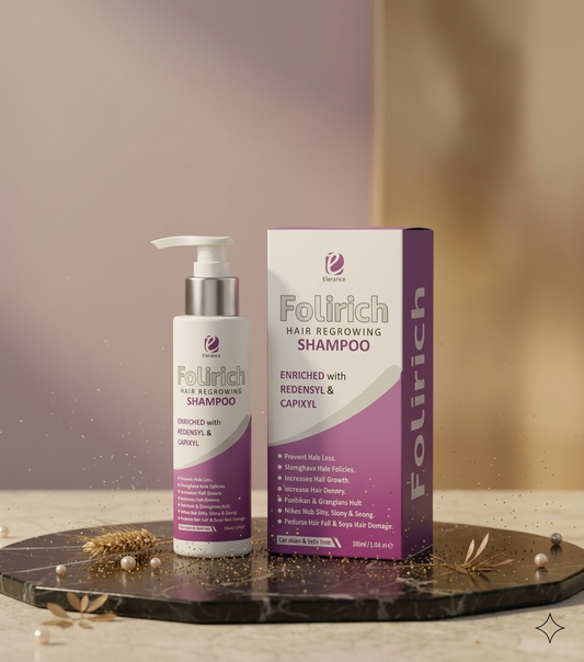 Folirich Hair Regrowing Shampoo – Strengthens & Reduces Hair Fall